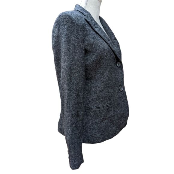 Vince Women's Wool Two Button Blazer Grey Size 8 - Picture 2 of 11